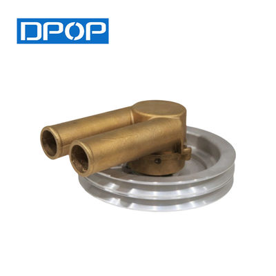 DPOP Bomba de água do mar crua 21214596 3858229 Pulida de correia dupla V para Volvo Penta 4.3, 5.0, 5,7 GL