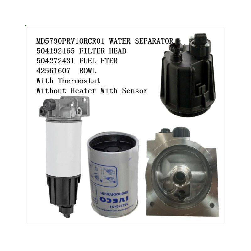 Cabeça do filtro de combustível MD5790PRV10RCR01 504192165 Para IVECOTRUCK AD/AT/AS Stralis AD/AT Trakker Eurocargo Euro 5