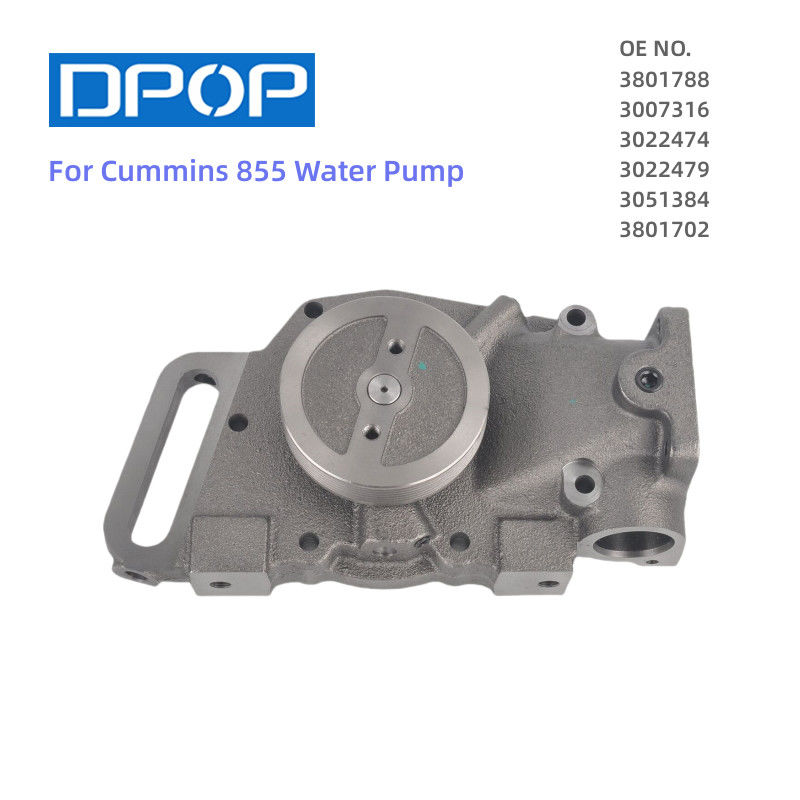 DPOP New Aftermarket Cummins Big Cam I &amp; II 855 Kit de bomba de água 3801788 3007316 3022474 3022479 3051384 3801702 AR45184