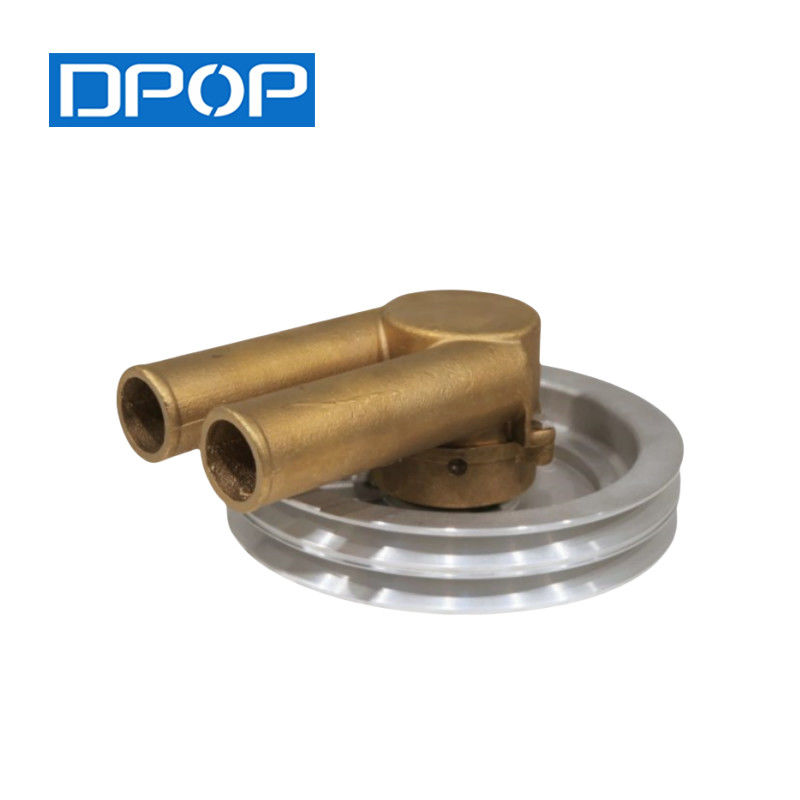DPOP Bomba de água do mar crua 21214596 3858229 Pulida de correia dupla V para Volvo Penta 4.3, 5.0, 5,7 GL