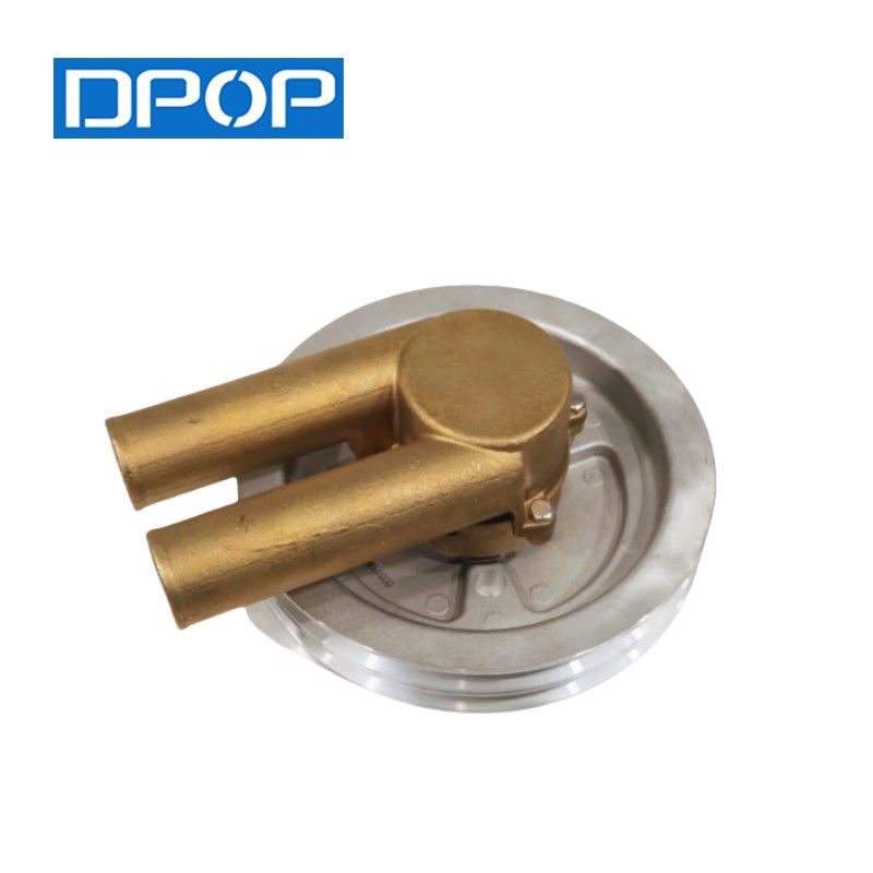 DPOP Bomba de água do mar crua 21214596 3858229 Pulida de correia dupla V para Volvo Penta 4.3, 5.0, 5,7 GL