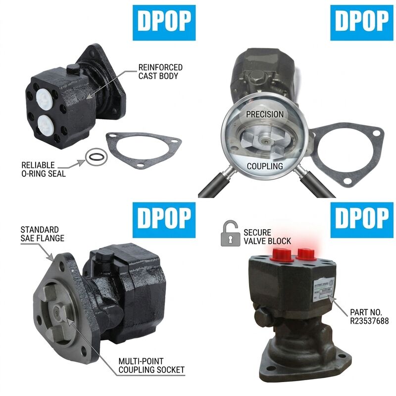 23537686 23532981 Detroit Diesel Transfer Fuel Pump Compatível com Série 60 12.7L 14L 11.1L Motor Truck Parts