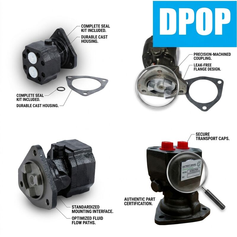 23537686 23532981 Detroit Diesel Transfer Fuel Pump Compatível com Série 60 12.7L 14L 11.1L Motor Truck Parts